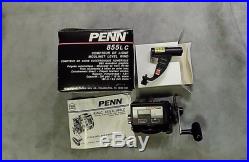 Penn 855LC Level Wind Reel Line Counter Discontinued NIB