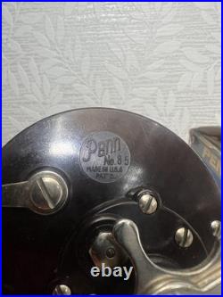 Penn 85 Baitcasting Saltwater Fishing Reel Vintage Rare