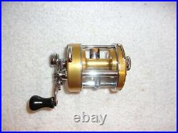 Penn 920 Levelmatic Bait Casting Reel Vintage Cleaned & Serviced Nice Condtion