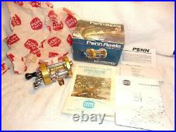 Penn 930 Levelmatic Bait Casting Reel Excellent Condition & Box Papers Nice