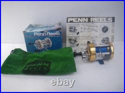 Penn 930 Levelmatic Vintage Multicolor Spin Reel Used with Box