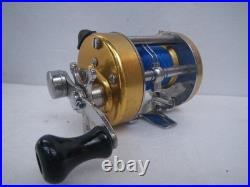 Penn 930 Levelmatic Vintage Multicolor Spin Reel Used with Box