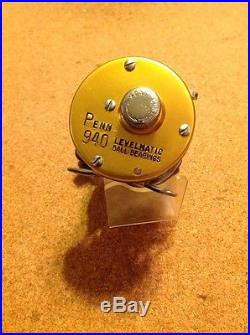Penn 940 Levelmatic Bait Casting Reel In Original Box With Papers Lot P-15