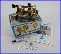 Penn Bait Casting Fishing Reel Levelmatic 930 Tool Parts Oil Manual Box Vtg