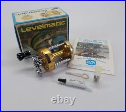 Penn Bait Casting Fishing Reel Levelmatic 930 Tool Parts Oil Manual Box Vtg