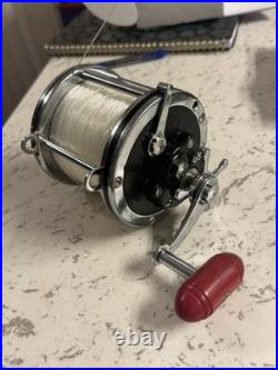 Penn Fishing Reel 6/0 SENATOR with BLACK SIDEPLATES, Great Shape