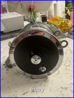 Penn Fishing Reel 6/0 SENATOR with BLACK SIDEPLATES, Great Shape