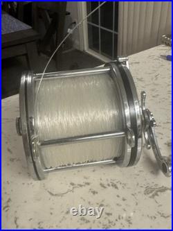 Penn Fishing Reel 6/0 SENATOR with BLACK SIDEPLATES, Great Shape