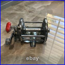 Penn GRAY MONOFIL #25 CONVENTIONAL REEL Made In USA-VERY GOOD SHAPE