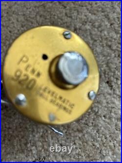 Penn Gold 920 Levelmatic Casting Fishing Reel Made In The USA
