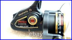 Penn Graphite 4300ss High Speed Reel