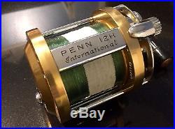 Penn International 12H Vintage Fishing Reel Clean Very RARE! Saltwater Trollin