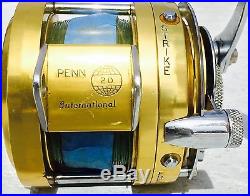 Penn International 20 Fishing Reel Vintage Big Game Trolling CLEAN Cal's 2 Speed