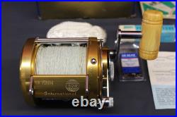 Penn International 50W Vintage Early 80s Big Game Trolling Reel Complete in Box