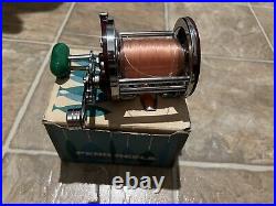 Penn Jigmaster 500M (Chrome Spool) Vintage Reel Made In USA