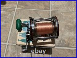 Penn Jigmaster 500M (Chrome Spool) Vintage Reel Made In USA