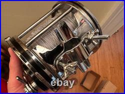 Penn LEFT HAND 9/0 Senator Red Handle Fishing Reel LEFTY MADE IN USA VINTAGE 115