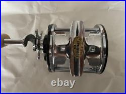 Penn Levelline 350 fishing reel black vintage used smooth operated