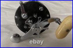 Penn Levelline 350 fishing reel black vintage used smooth operated
