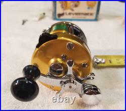 Penn Levelmatic No. 920 Gold Bait Casting Reel, Vintage, New in Box, Made in USA