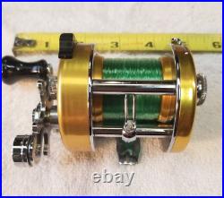 Penn Levelmatic No. 920 Gold Bait Casting Reel, Vintage, New in Box, Made in USA