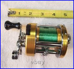 Penn Levelmatic No. 920 Gold Bait Casting Reel, Vintage, New in Box, Made in USA