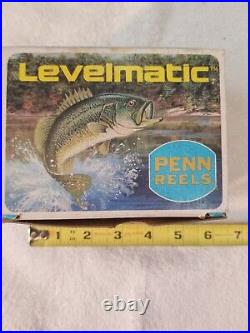 Penn Levelmatic No. 920 Gold Bait Casting Reel, Vintage, New in Box, Made in USA