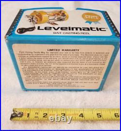 Penn Levelmatic No. 920 Gold Bait Casting Reel, Vintage, New in Box, Made in USA