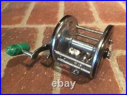 Penn Longbeach 67 Conventional Reel (Green Handle) in GOOD Condition USED