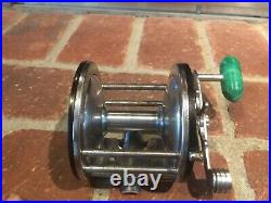 Penn Longbeach 67 Conventional Reel (Green Handle) in GOOD Condition USED