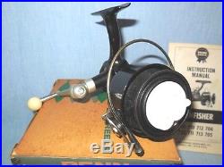 Penn Model 711 Reel with Box & Instructions Right Hand Drive, Black Finish