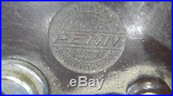 Penn Model K Star Drag 1932 Vintage Fishing Reel Repair NO HANDLE AS IS