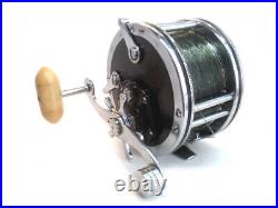 Penn No. 49 Deep Sea Reel Vintage Rare High-Speed Narrow Spool Used
