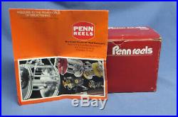 Penn No. 9MS Level Wind Salt or Fresh Water Reel NM Condition withBox & Manual