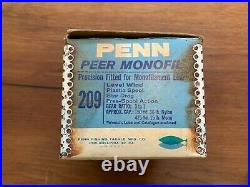 Penn Peer Model 209 Level Wind Fishing Reel with Original Box
