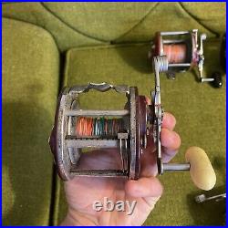 Penn Peer No 209 (5) / No 309 (2) Conventional Level Wind Fishing Reel BUNDLE