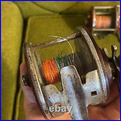 Penn Peer No 209 (5) / No 309 (2) Conventional Level Wind Fishing Reel BUNDLE
