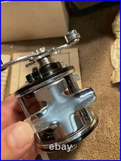 Penn Peerless No. 9 Black Fishing Reel withBox manual wrench Bait Caster Fish