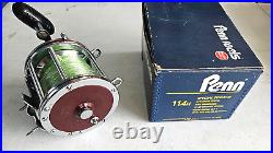 Penn Reel 114 H + Box Vintage Fishing Reel Great condition