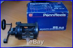 Penn Reel 25 GLS Graphite Lever Senator Vintage Perfection