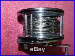 Penn Reel M# 49 Deep Sea Reel with Wire Line Vintage Used Clean