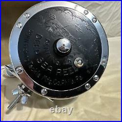 Penn Reels 49 Super Mariner Wire Line Trolling Fishing Reel Box & Manual VGC