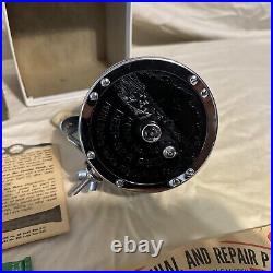 Penn Reels 49 Super Mariner Wire Line Trolling Fishing Reel Box & Manual VGC