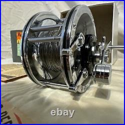 Penn Reels 49 Super Mariner Wire Line Trolling Fishing Reel Box & Manual VGC