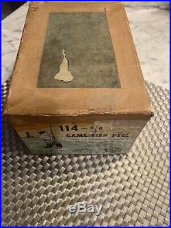 Penn Reels Senator 114 6/0 Big Game Fishing Reel Vintage Original Box USA