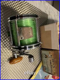 Penn Reels Senator 115 9/0 Big Game Fishing Reel Vintage Original Box USA