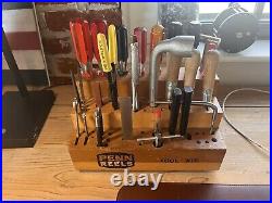 Penn Reels Vintage Tool Block And Tool Kit- Vintage Penn Fishing Reels Tool Kit
