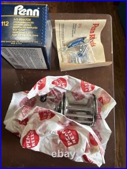 Penn Senator 112 3/0 Baitcasting Reel Vintage New In Box