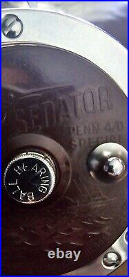 Penn Senator 113H 4/0 Big Game High Gear Fishing Reel without Box Vintage New