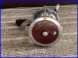 Penn Senator 113H Star Development Handle Drag Reel Vintage Fishing Gear